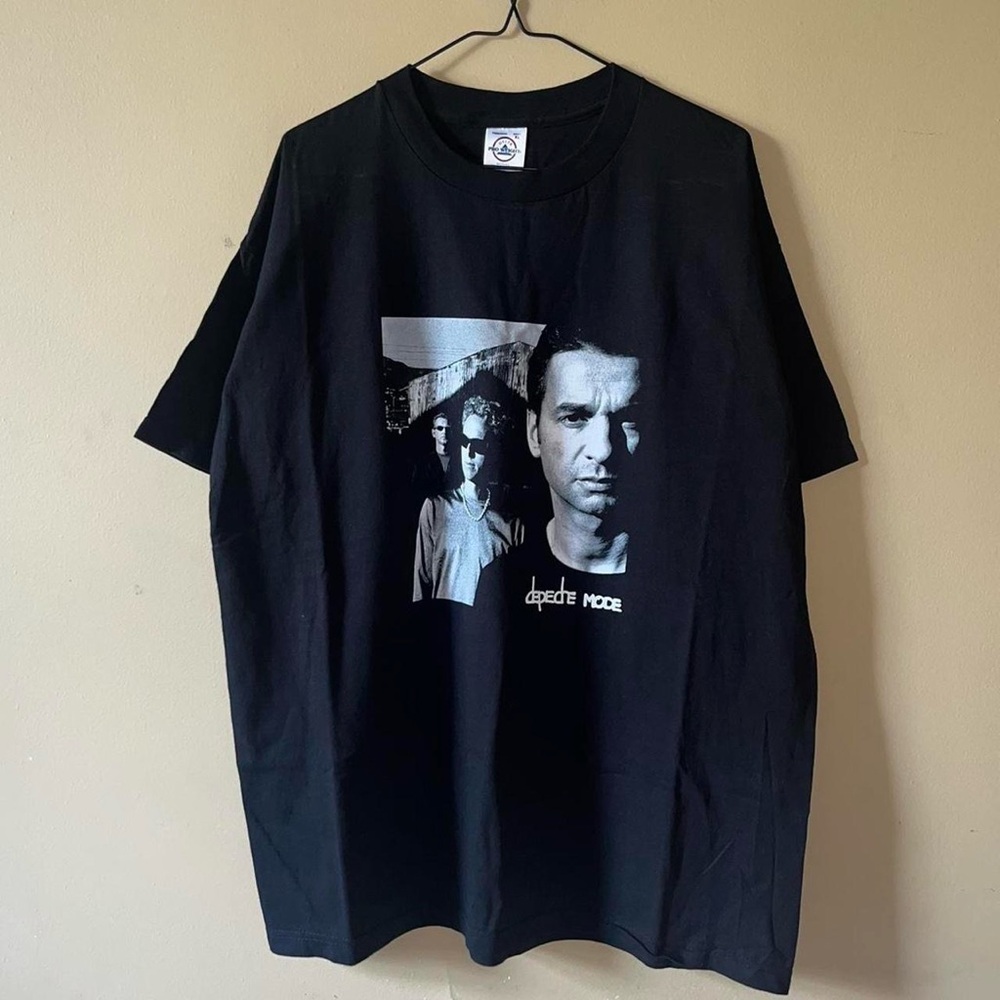 Y2K 2000s Depeche Mode Post Punk Goth Band Vintage Tee